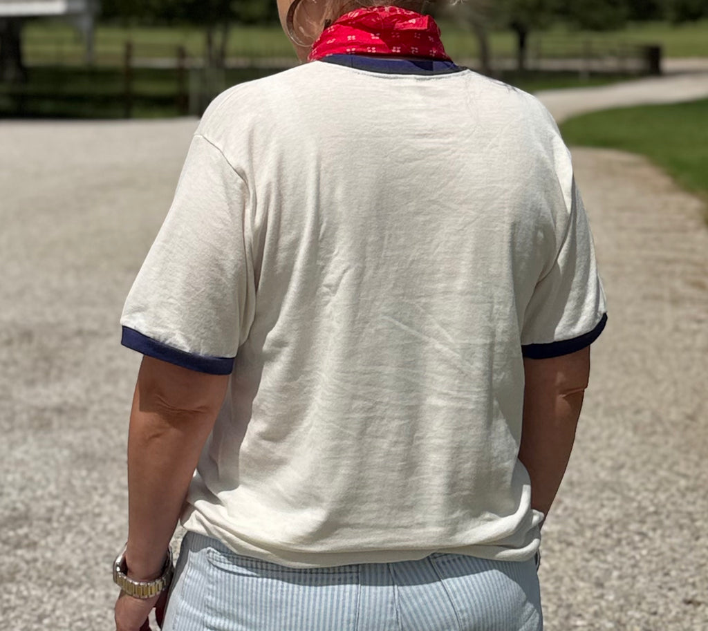 Take It Easy Ringer Tee