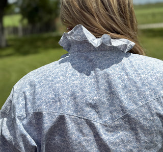 Prairie Pearl Reworked Snap Shirt