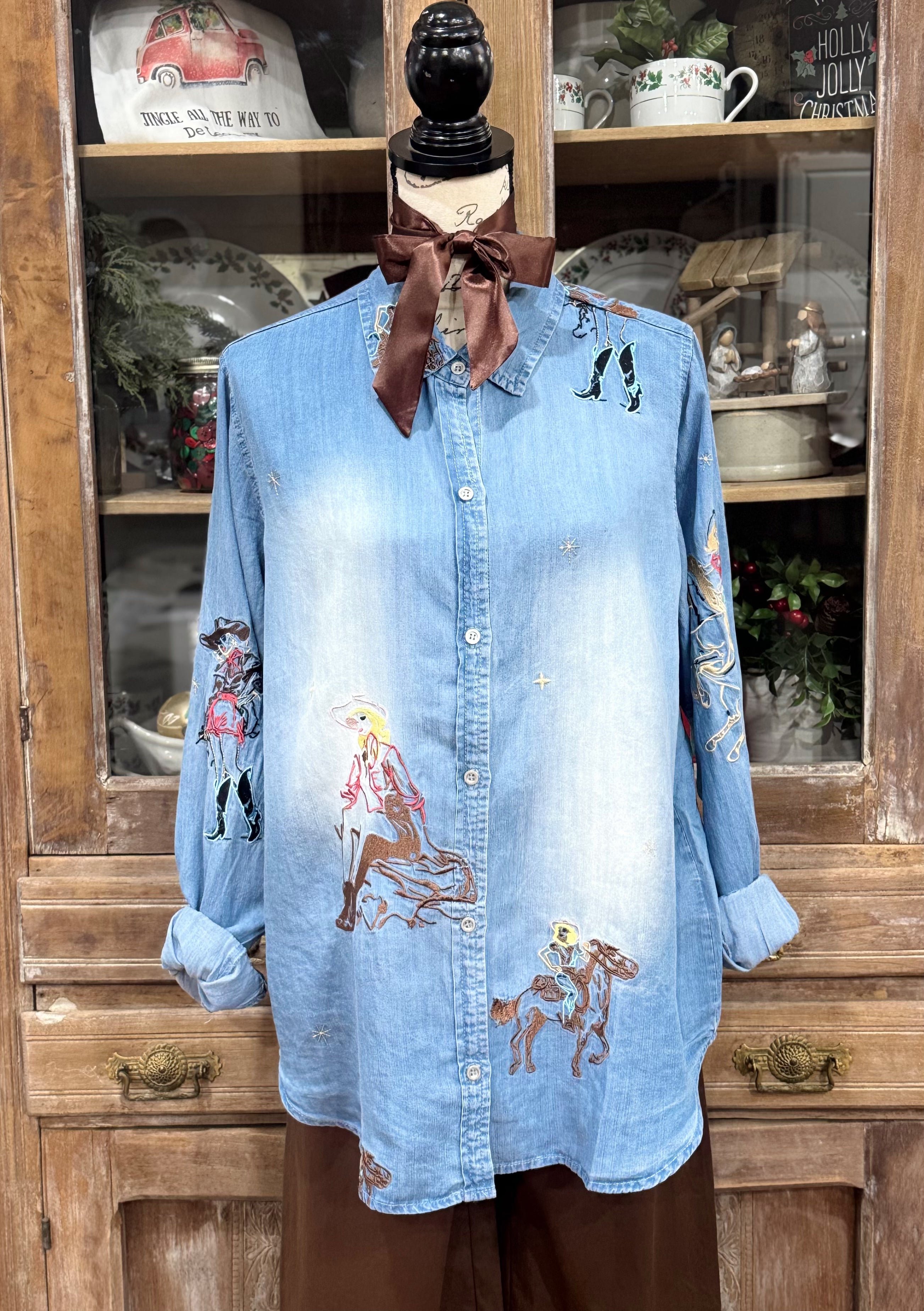 The Diva Cowgirl in Denim