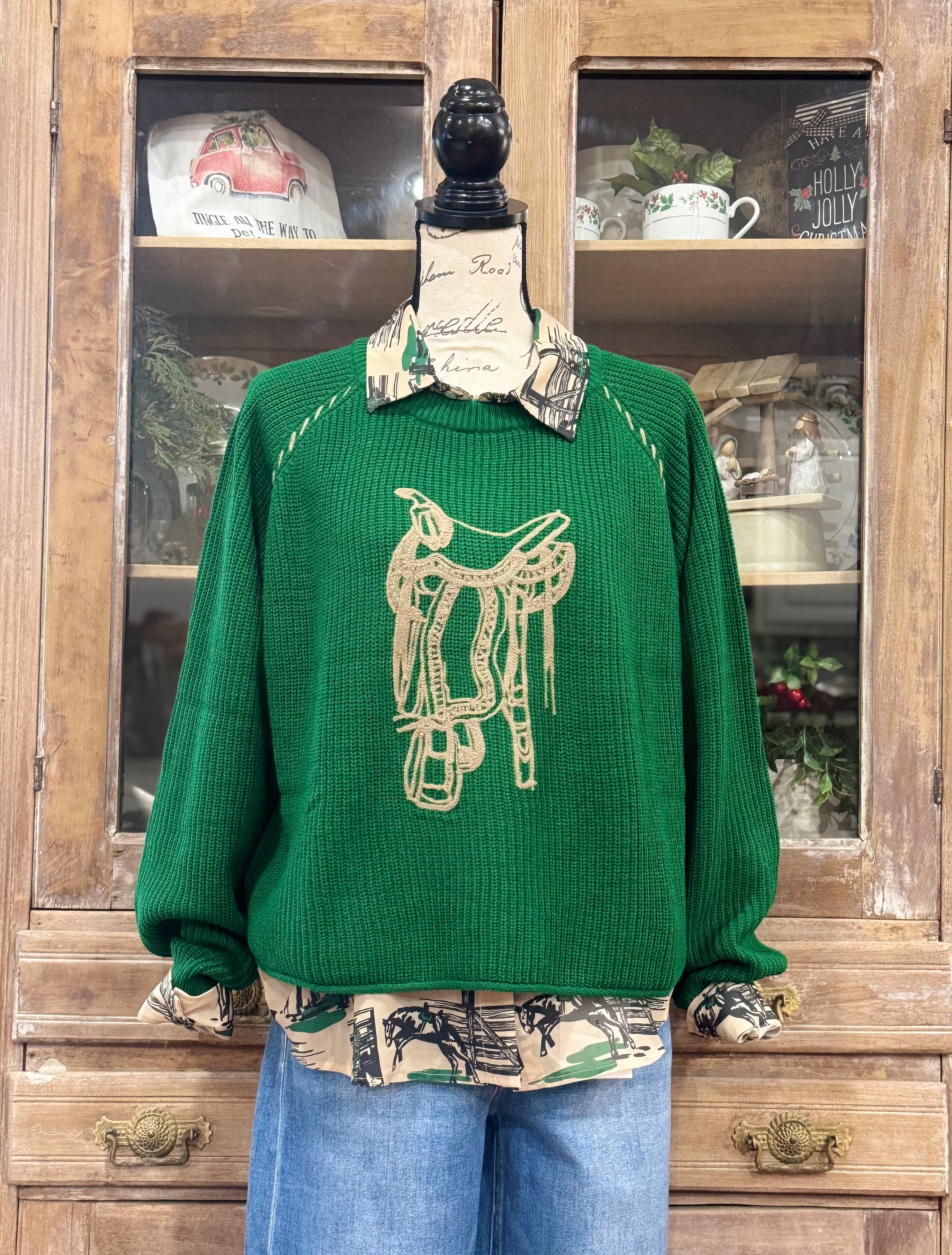 The Saddle Up Sweater