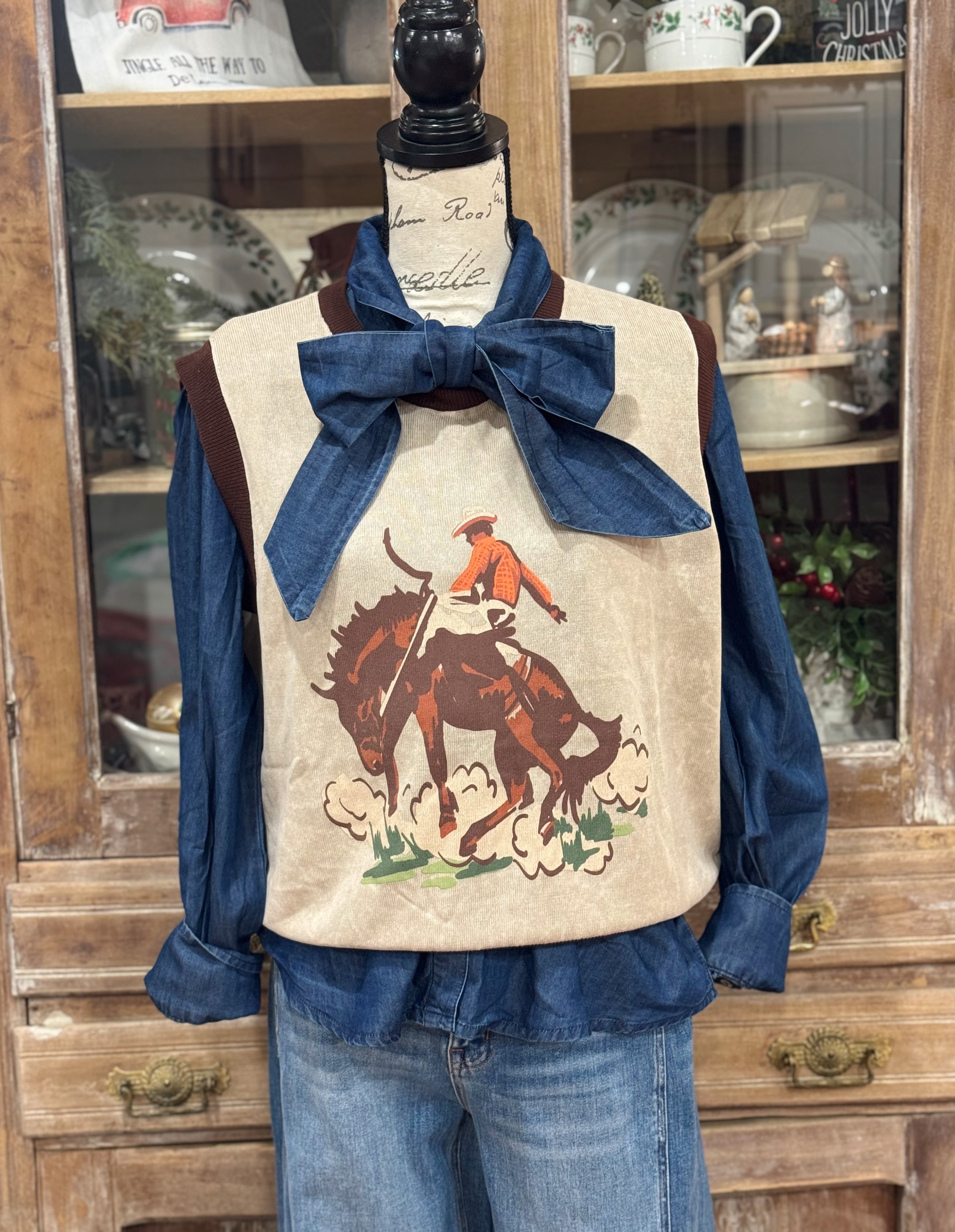 The Dusty Sweater Vest