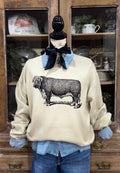 The Morris Hereford Crewneck