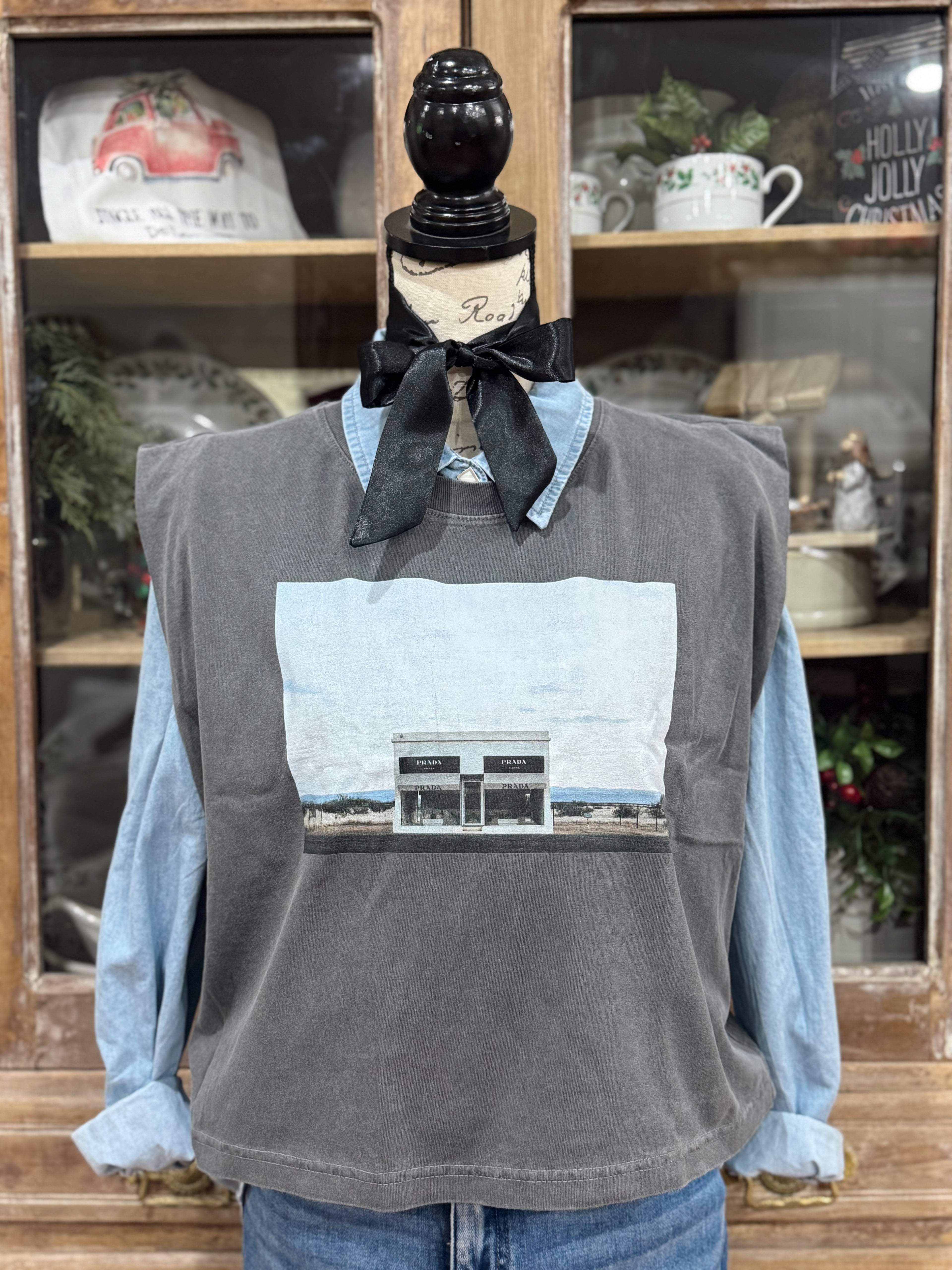 The Cowgirl Prada Box Tee