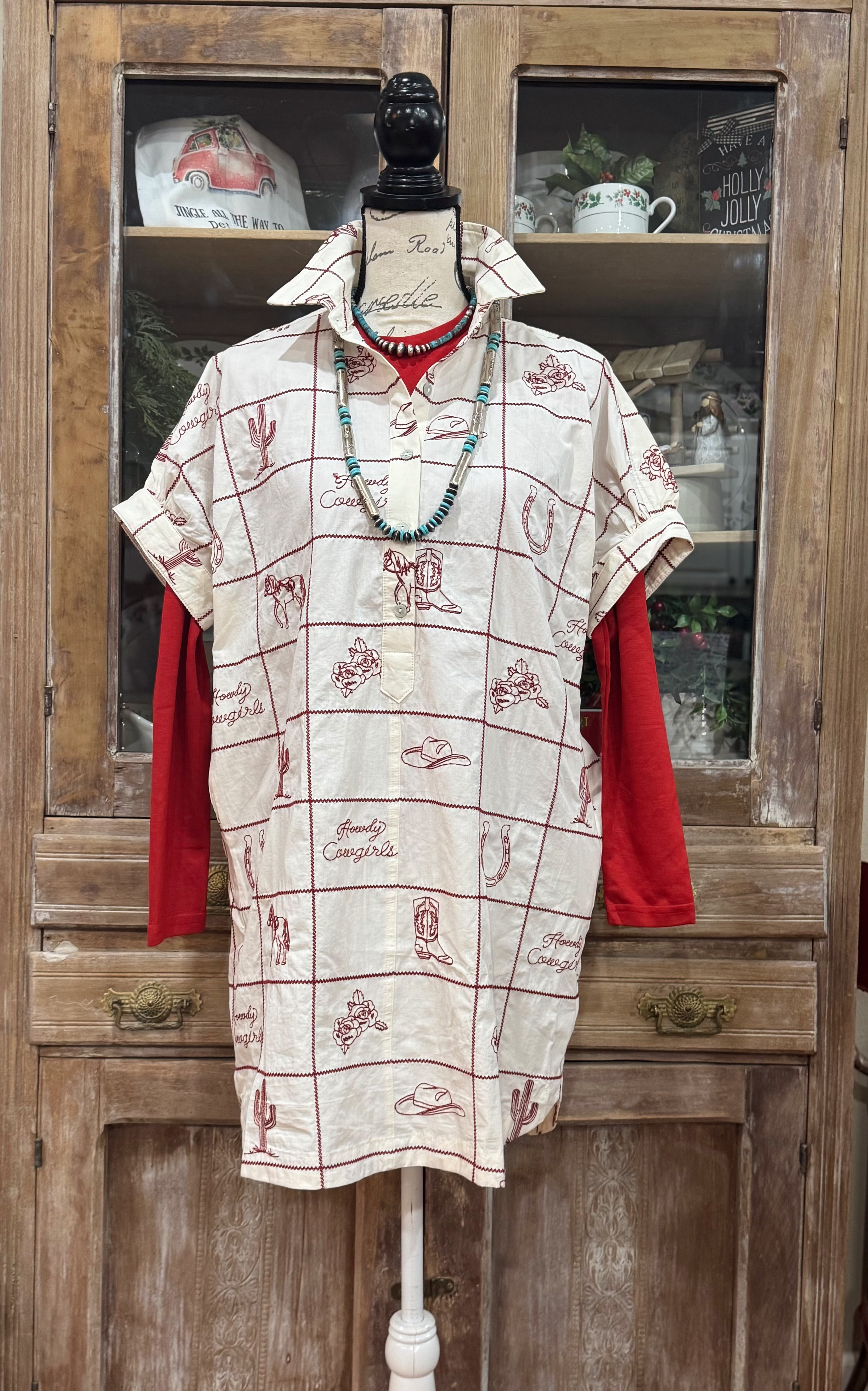 The Kasey Western Dress