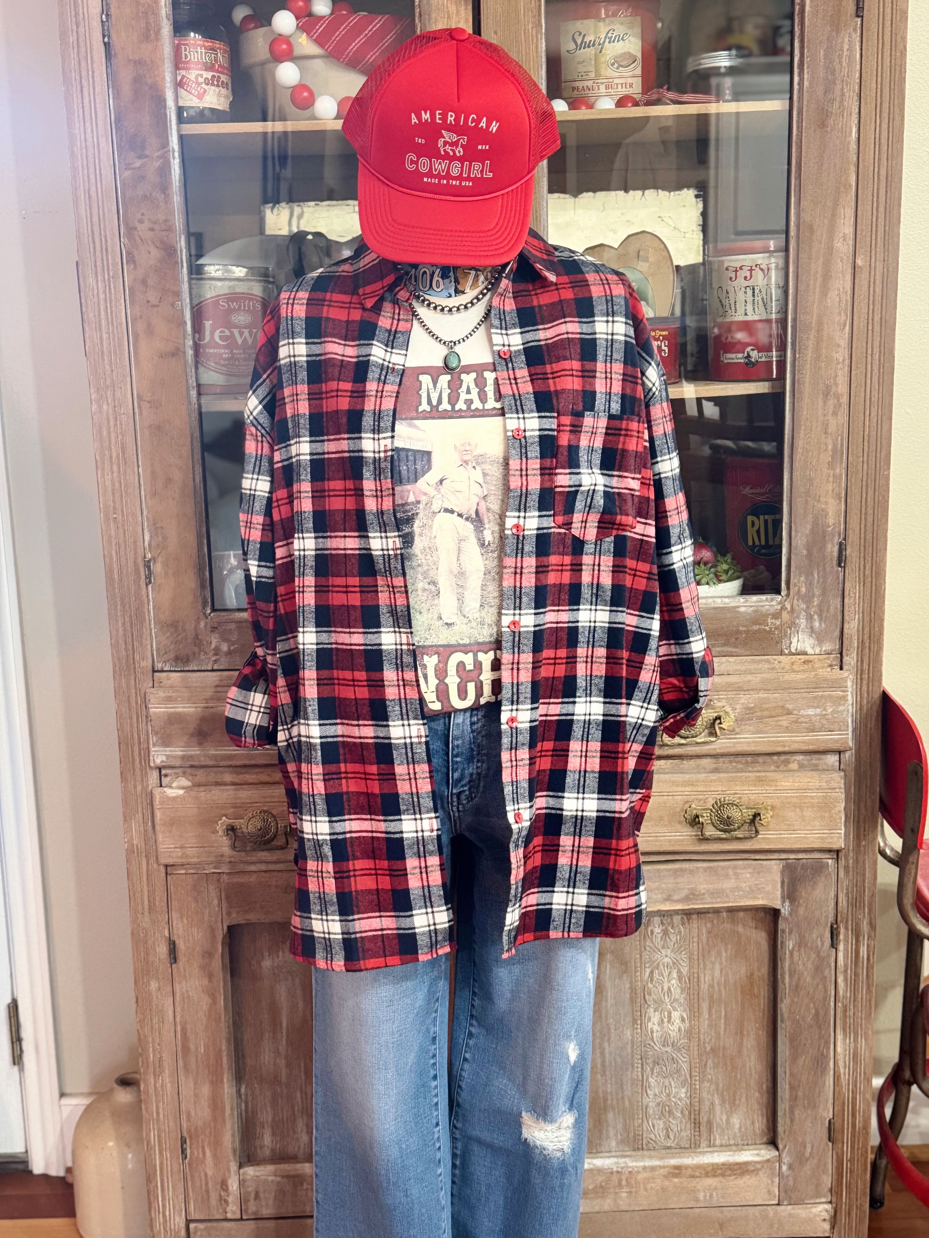 The Rachel Plaid Flannel