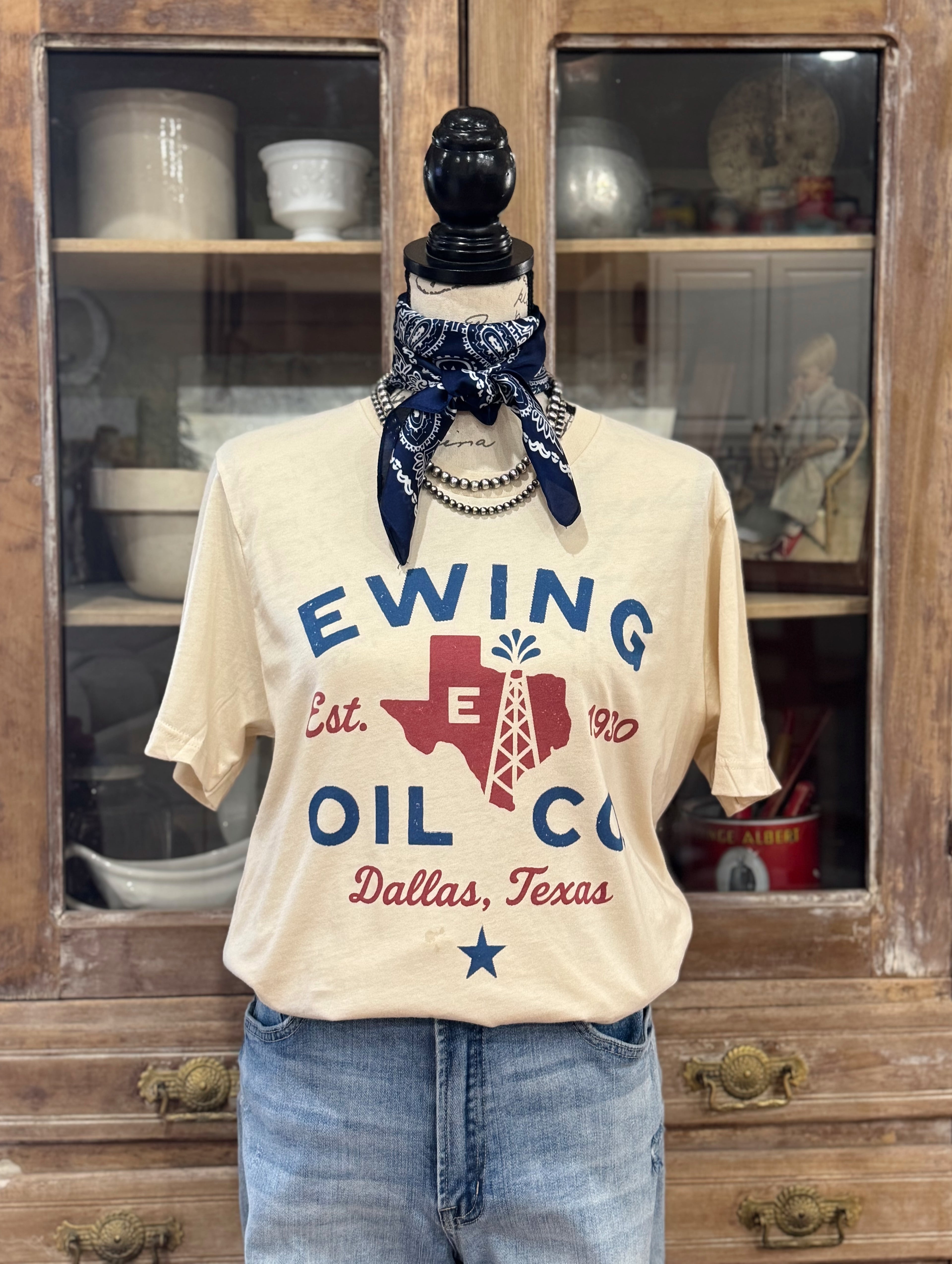 The Ewing Oil Tee