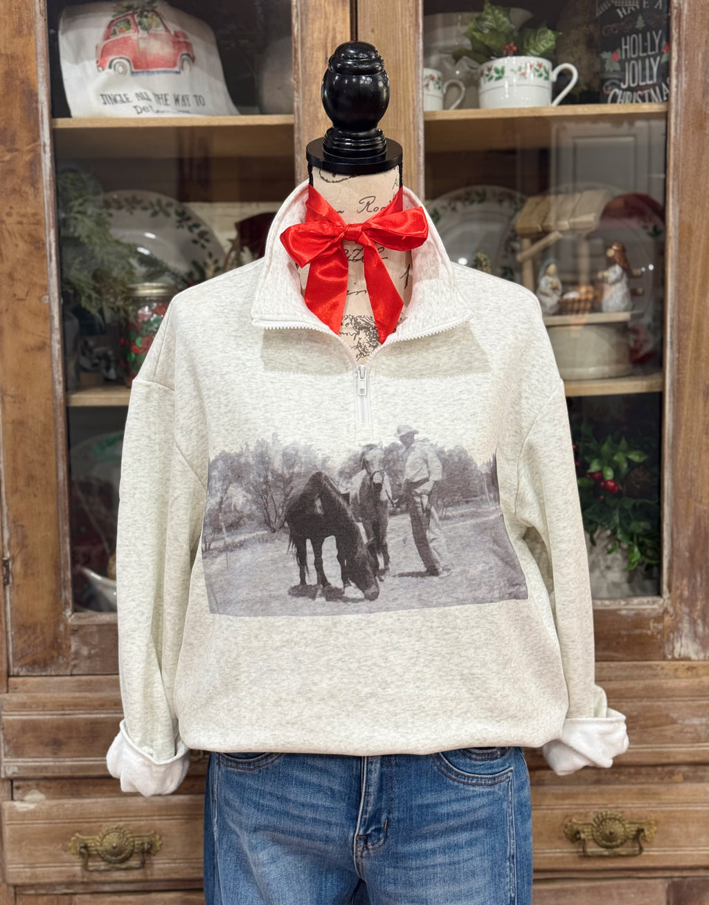The WT Horse Quarter Zip